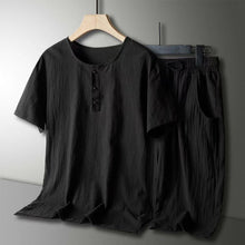 Load image into Gallery viewer, Men's Cotton Linen Casual Suit
