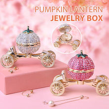 Load image into Gallery viewer, Pumpkin Carriage Rhinestones Jewelry Box
