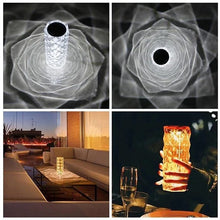 Load image into Gallery viewer, 16 Colors Rose Rays Crystal Diamond Table Lamp