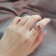 Load image into Gallery viewer, Pre-Sale>>Rainbow Micro Diamond Ring