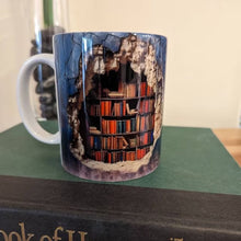 Load image into Gallery viewer, 3D Bookshelves Hole In A Wall Mug