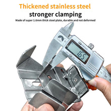 Load image into Gallery viewer, Stainless Steel Right Angles Clamp