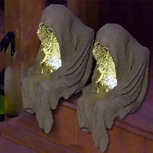 Load image into Gallery viewer, Halloween Witch Ghoul Solar Energy Lamp