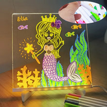 Load image into Gallery viewer, LED-tavle med farger