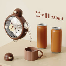 Load image into Gallery viewer, Cute Bear Water Bottle