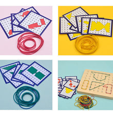 Load image into Gallery viewer, Wooden Geoboard