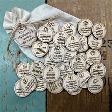 Load image into Gallery viewer, Wooden Pieces With Affirmative Oaths