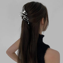 Load image into Gallery viewer, Women's Pearl Hair Clip Claw