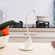 Load image into Gallery viewer, Swan Standing Soup Spoon