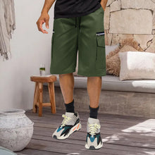 Load image into Gallery viewer, Men's Cargo Casual Shorts
