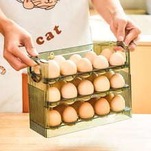 Load image into Gallery viewer, Automatic Flip Egg Storage Box