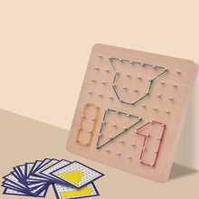 Load image into Gallery viewer, Wooden Geoboard