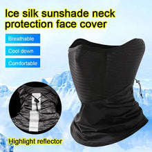 Load image into Gallery viewer, Ice Silk Breathable Dustproof Riding Face Cover