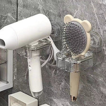Load image into Gallery viewer, Rotating Punch-free Hair Dryer Stand