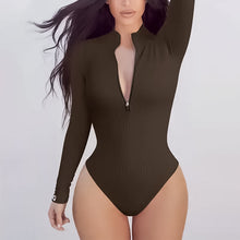 Load image into Gallery viewer, Zip-Up Bodysuit