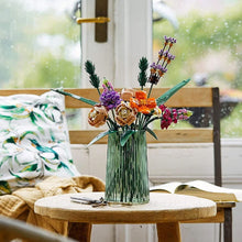Load image into Gallery viewer, Artificial Plant Building Set with Flowers