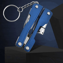 Load image into Gallery viewer, Mini Foldable Outdoor Stainless Steel Pliers with Flashlight