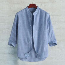 Load image into Gallery viewer, Striped Linen Shirt
