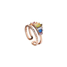 Load image into Gallery viewer, Pre-Sale>>Rainbow Micro Diamond Ring