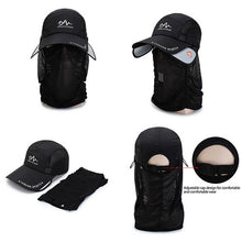 Load image into Gallery viewer, All Round Sun Hat With Face Cover