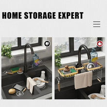 Load image into Gallery viewer, Rust-proof Space Aluminum Faucet Rack