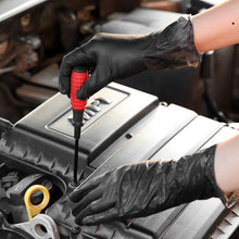 Load image into Gallery viewer, 100PCS Of Disposable Black Nitrile Gloves