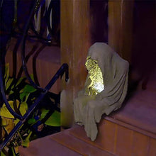 Load image into Gallery viewer, Halloween Witch Ghoul Solar Energy Lamp