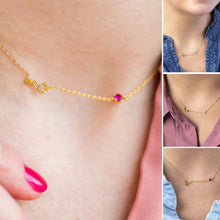 Load image into Gallery viewer, Zodiac Birthstone Necklace