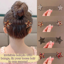 Load image into Gallery viewer, Invisible Star hair clip