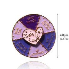 Load image into Gallery viewer, Rotating Wheel Brooch