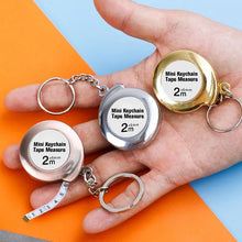 Load image into Gallery viewer, 2m Mini Keychain Tape Measure