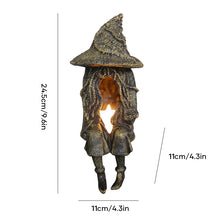 Load image into Gallery viewer, Halloween Witch Ghoul Solar Energy Lamp