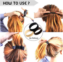 Load image into Gallery viewer, Foldable Silicone Hair Ring