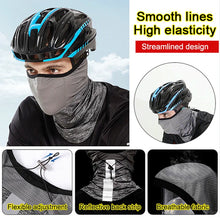 Load image into Gallery viewer, Ice Silk Breathable Dustproof Riding Face Cover