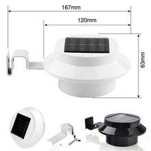Load image into Gallery viewer, Solar powered gutter lights