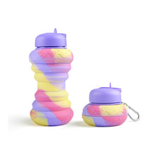 Load image into Gallery viewer, Cute Silicone Foldable Water Bottles