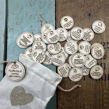 Load image into Gallery viewer, Wooden Pieces With Affirmative Oaths