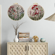 Load image into Gallery viewer, Beginner's Embroidery Flower Kit