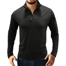 Load image into Gallery viewer, Gentleman Long Sleeve Cotton Polo Shirt