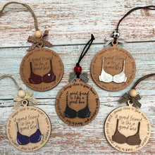 Load image into Gallery viewer, Funny Christmas Bra Ornament