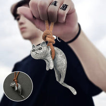 Load image into Gallery viewer, Scruffy Cat Necklace