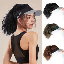 Load image into Gallery viewer, Women's Ponytail Wig Baseball Cap