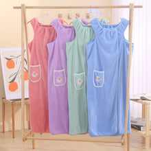 Load image into Gallery viewer, Quick Dry Absorb Water Wearable Bath Towel