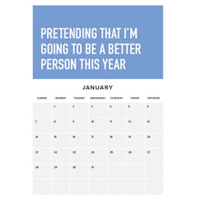 Load image into Gallery viewer, Kalender 2024 Å være voksen er vanskelig