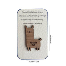 Load image into Gallery viewer, Pocket Hug Wooden Token