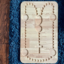 Load image into Gallery viewer, Wooden Rosary Board