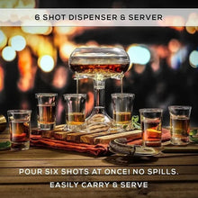 Load image into Gallery viewer, Shot Plexiglass Dispenser and Holder