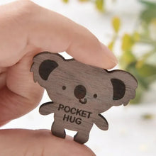 Load image into Gallery viewer, Pocket Hug Wooden Token