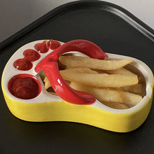 Load image into Gallery viewer, Funny Fries Plate