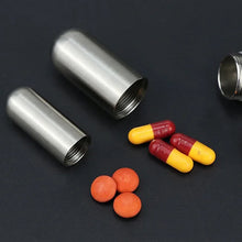 Load image into Gallery viewer, Stainless Steel Pill Box